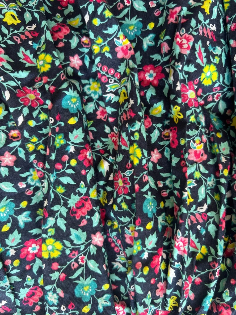 GAP Kids Navy Floral Skirt